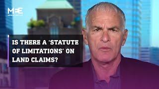 Norman Finkelstein and Alan Dershowitz debate on ‘statute of limitations’ on land claims