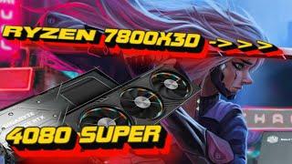 УНИЧТОЖАЕМ ИНТЕЛБОЕВ В ИГРАХ НА 7800x3d + 4080Super + COUGAR DUOFACE PRO  ТЕСТЫ + ОБЩЕНИЕ