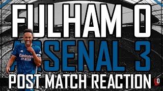 Fulham 0-3 Arsenal | Post Match Reaction | Gunners Daily 