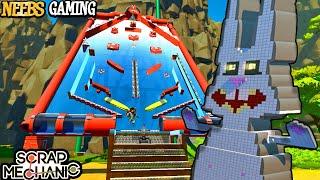 PINBALL ATTACK!!! - Scrap Mechanic (creative)