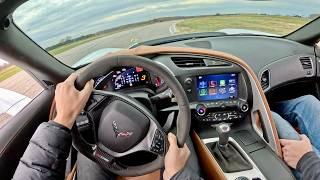 2019 Chevrolet Corvette Z06 (7MT) - POV Track Driving Impressions