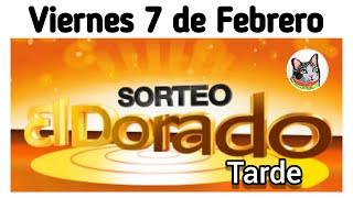 Resultado EL DORADO TARDE Viernes 7 de Febrero de 2025