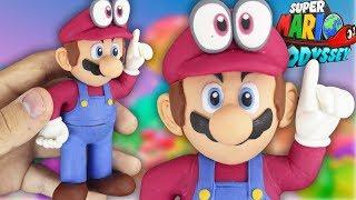 SUPER MARIO ODYSSEY "TUTORIAL" POLYMER CLAY COLD PORCELAIN