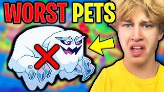 The TOP 5 *WORST* PETS IN PRODIGY???!!!