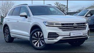 Approved Used Volkswagen Touareg SEL Tech 3.0 TDI 286PS in Pure White | LM70JKY | Wrexham Volkswagen