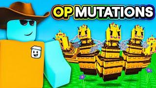 Using NEW QUEEN BEE ARMY for OP Mutations in Grow a Garden