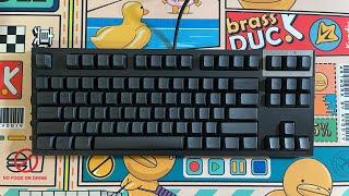 공방 윤활 전후 비교 | Realforce R2 tkl 블랙 일반 균등 30g 풀튜닝