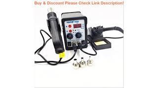 Slide 220V/110V 700W Soldering Station YOUYUE 8586 2 in 1 SMD Rework Station Hot Air Gun + Electric