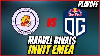 TEAM PEPS VS OG ESPORTS ► MARVEL RIVALS INVITATIONNAL EMEA PLAYOFF (BO 5)