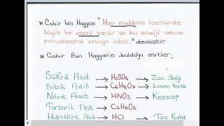 9.KİMYA- Kimya bilimine katkı sağlayanlar