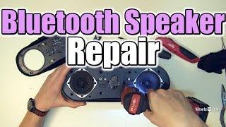 Creative D100 Bluetooth Speaker Opening and Repair