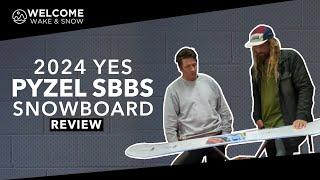 2024 YES Pyzel Collab: The Surf-Inspired Snowboard