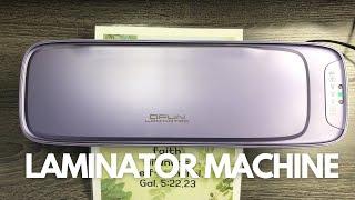 13 Inch Wide Thermal Lamination | Laminator Machine