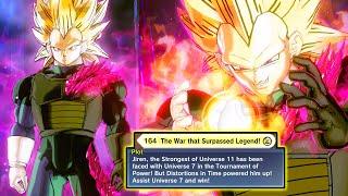 BEST EVIL VEGETA EVER! Ultra SuperVillain Vegeta SSJ3 (Daima) VS HARDEST QUEST: VS Jiren Boss DBXV2