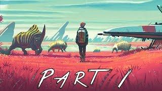 No Man's Sky Walkthrough Gameplay Part 1 - Planets (PS4)