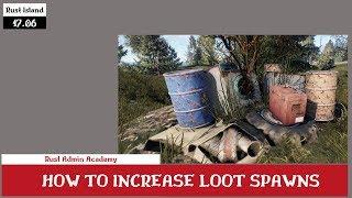 How To Increase Your Rust Loot Spawns Without A Plugin!