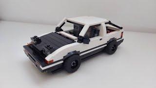 Тойота АЕ86 из лего/Lego Toyota AE86