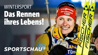 Biathlon-WM: Erste deutsche WM-Medaille in Nove Mesto | Sportschau