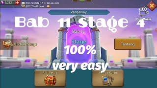 Lords Mobile Vergeway Bab 11 stage 4