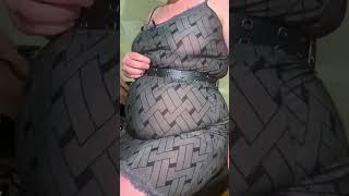 BBW Chubby Lingerie Tight Belt Play - #chubby #bellyfat #belly