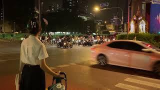 Real Bangkok. Night & Day. Meditative city exploration. Shot in 2023.