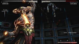 Mortal Kombat X - Corrupted Shinnok 70% Combo (60fps) [1080p] TRUE-HD QUALITY