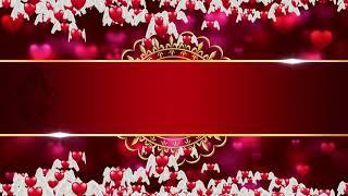 wedding invitation background video - no copyright wedding invitation background video | W3DS029