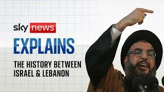 The history between Lebanon and Israel, explained