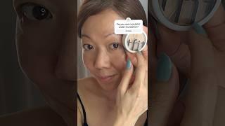 Should you use concealer before foundation? #tfit #concealer #concealerhacks #kbeauty #koreanmakeup