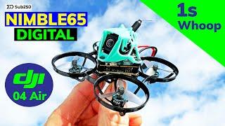 New DIGITAL Nimble65 HD is a 4K Sub250 Whoop!