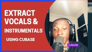 Extract vocals and instrumentals Using Cubase #cubase