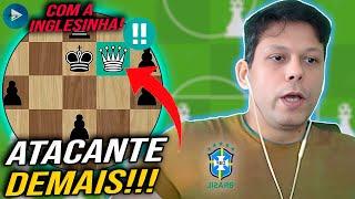 GM Rafael Leitão faz ATAQUE LENDÁRIO contra BRASILEIRO jogando MUITO!!!