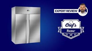 Industrial Fridge with Two Stainless Steel Doors 1168 L Royal Catering RCLK-S1200 | Expert review