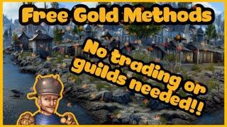 ESO Free Gold Methods That Require No Player Sales or Guild Selling /Elder Scrolls Online 2022 Guide