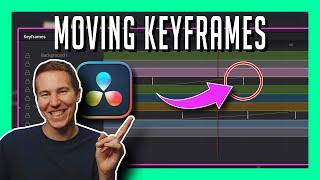 Move Keyframes in Fusion  - The Easiest Way [DaVinci Resolve 19]