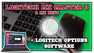 Check: Logitech MX Master 3 & MX Keys and Logitech Options Software