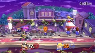 Peach (Hiro) Vs Megaman (D0ubl3St3P)