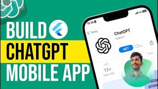 Build ChatGPT mobile app using Flutter and OpenAI | Easily Integrate chatGPT with Flutter and OpenAI