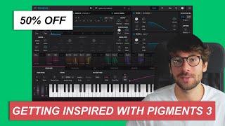 Getting inspired with Pigments 3 (on minimal house track) | distilled noise