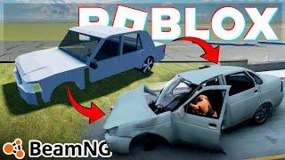 BeamNG VS Roblox Car Crash Compilation 4