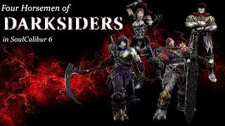 Four Horsemen of Darksiders in SoulCalibur 6