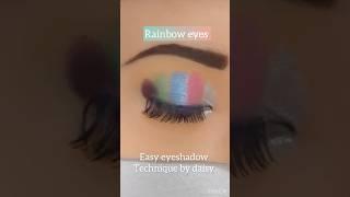 Easy eyeshadow tutorial for girls #shorts #eyeshadow #tutorial