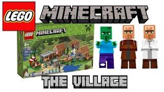 Lego Minecraft 21128 The Village Preview Review