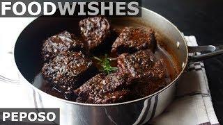 Peposo - Tuscan Black Pepper Beef - Food Wishes