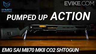 Pumped Up Action - EMG Salient Arms M870 CO2 Powered Airsoft Shotgun