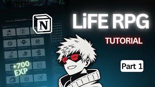 Time to Gamify Your Life and Level Up By 2025  with LiFE RPG Notion Template