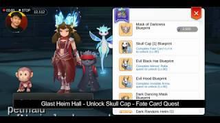 Fate Card Quest - Skull Cap - Glast Heim Quest - Ragnarok Mobile