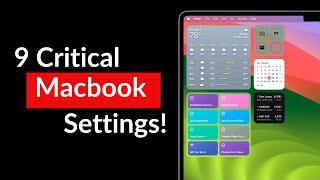 9 Critical Mac Settings to MAXIMIZE Your Productivity!