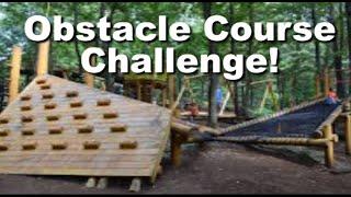 Obstacle Course Challenge at Old Down Country Park