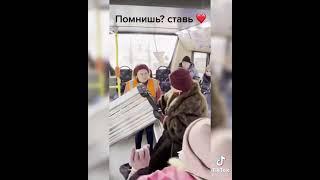 Женщина с парковой скамейкой в автобусе/Вы вменяемая?!/Санкт-Петербург/Шикарное видео/Юмор